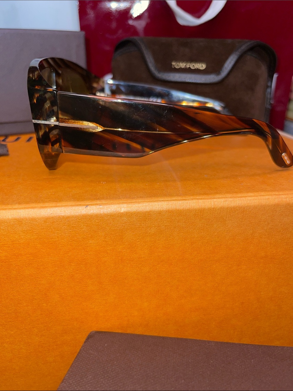 Tom Ford Bronson Aviator Sunglasses - Picture 3 of 8